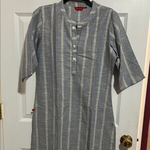 Striped cotton Kurta top women